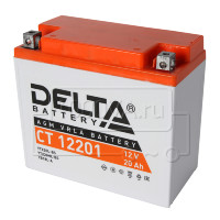 Deltа CT 12201 Мотоаккумулятор, 12В, 20А/ч