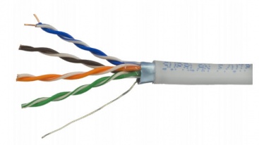 Кабель FTP 6 4x2xAWG23, медь (305м/бухта) ELETEC