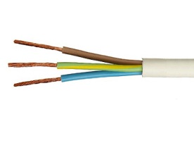 ПВС кабель силовой 3х1 ГОСТ, 3х1 мм2, 100 м
