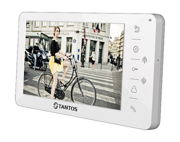 Tantos Amelie HD VIZIT Монитор видеодомофона (White)