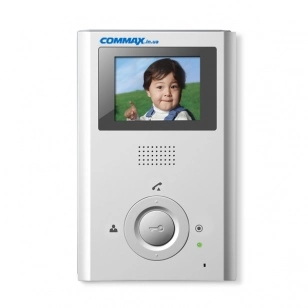 COMMAX CDV-35H (Перламутр) Монитор цветного видеодомофона, 3.5&quot;, PAL/NTSC, подключение 2-х панелей и трубки DP-4VHP, громкая связь