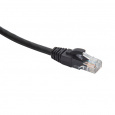 DATAREX RJ45-RJ45 U/UTP Cat.5e LSZH нг(А)-HF (DR-181925) Патч-корд (коммутационный шнур) 15м, черный