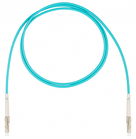 DATAREX LC-LC симплекс (simplex) OM3, нг(А)-HF, бирюзовый, 2,0 м Шнур оптический коммутационный (патч-корд)