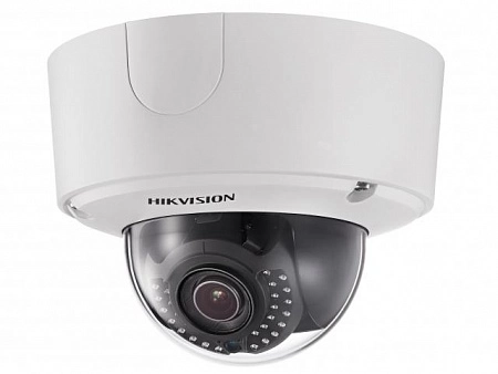 HikVision DS - 2CD4565F - IZH 6Мп интеллектуальная купольная вандалозащищенная IP - камера с механическим ИК - фильтром, c ИК - подсветкой до 40м