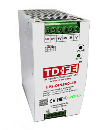 Faraday UPS-DIN300-48 (узкий корпус)