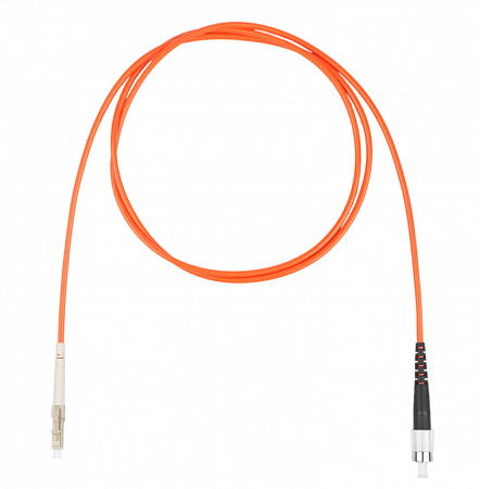 DATAREX LC-FC симплекс (simplex) OM2, нг(А)-HF, оранжевый, 3,0 м Шнур оптический коммутационный (патч-корд)