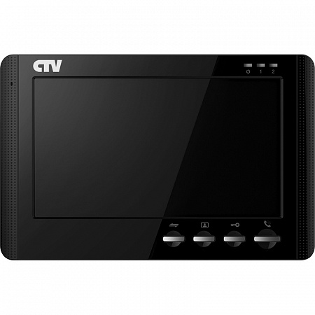 CTV M1700M (Black) Монитор цветного видеодомофона с экраном 7&amp;quot;