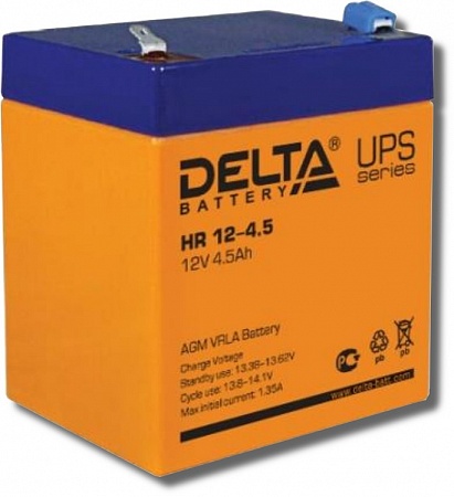 Deltа HR12-4.5 Аккумулятор герметичный свинцово-кислотный