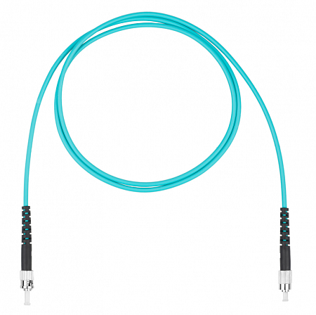 DATAREX FC-ST симплекс (simplex) OM3, нг(А)-HF, бирюзовый, 20 м Шнур оптический коммутационный (патч-корд)