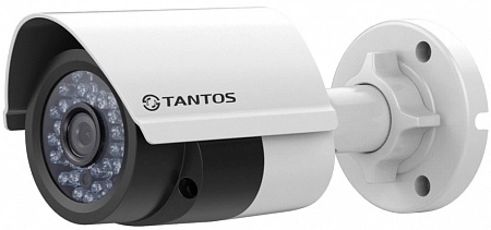 Tantos TSc - P720pTVIf (2.8) 1Mp Видеокамера, TVI, уличная, 1/4&quot; Progressive CMOS Sensor, 1296х732, 0.01лк, ИК - подсветка до 20м, от - 40 до +60°С, DC12V, 300мА, IP66