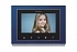 COMMAX CMV-70S (Blue) Монитор цветного видеодомофона, 7.0", TFT LCD, PAL/NTSC, без трубки (Hands Free), накладное крепление, подключение 2-х вызывных блоков и трубки DP-4VHP, вызов и связь "трубка-монитор", возможно использование в многоквартирной систем