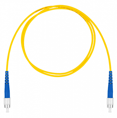 DATAREX FC-FC симплекс (simplex) OS2, нг(А)-HF, желтый, 5,0 м Шнур оптический коммутационный (патч-корд)