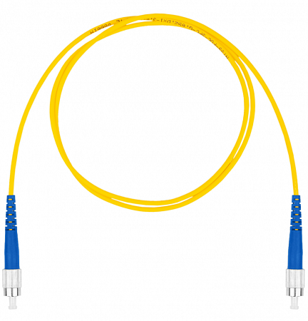 DATAREX FC-FC симплекс (simplex) OS2, нг(А)-HF, желтый, 2,0 м Шнур оптический коммутационный (патч-корд)