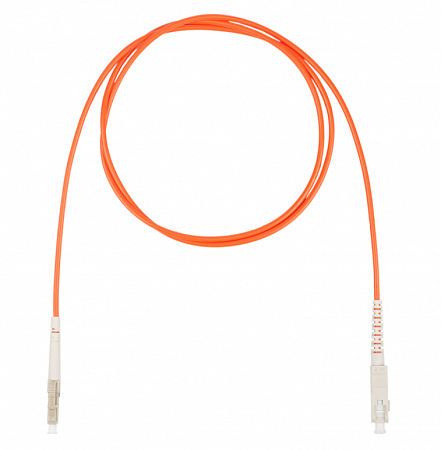 DATAREX LC-SC симплекс (simplex) OM2, нг(А)-HF, оранжевый, 0,5 м Шнур оптический коммутационный (патч-корд)