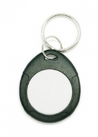 ETALON IL-07TBlackW (чёрно-белый) Брелок Temic, c кольцом (чёрно-белый)