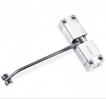 Notedo DS-10 EN1 (серебро) Дверной доводчик пружинный до 35кг/900мм, от -35°С до +60°С