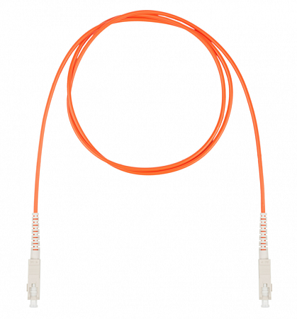DATAREX SC-SC симплекс (simplex) OM2, нг(А)-HF, оранжевый, 1,5 м Шнур оптический коммутационный (патч-корд)