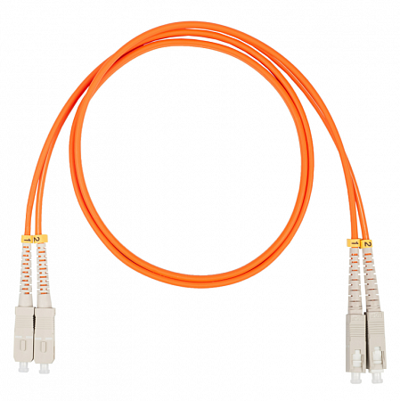 DATAREX SC-SC, дуплекс (duplex) OM2, нг(А)-HF, оранжевый, 15 м Шнур оптический коммутационный (патч-корд)