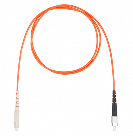 DATAREX SC-FC симплекс (simplex) OM2, нг(А)-HF, оранжевый, 2,0 м Шнур оптический коммутационный (патч-корд)