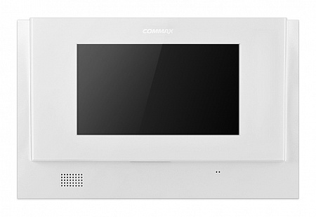 Commax CDV-72UM (Белый) Монитор цветного видеодомофона, 7.0&amp;quot;, TFT LCD, PAL/NTSC, без трубки (Hands Free), подключение 2-х вызывных панелей, 2 камер CCTV, трубки DP-4VHP, выбор записи по детектору движения для 2 -х DRC-40KA и 2-x CCTV камер, (запись тольк