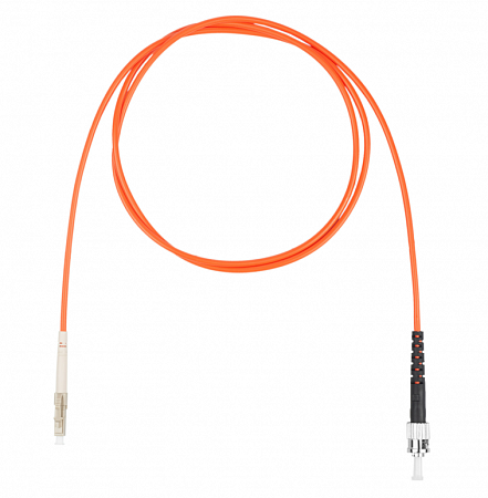 DATAREX LC-ST симплекс (simplex) OM2, нг(А)-HF, оранжевый, 3,0 м Шнур оптический коммутационный (патч-корд)
