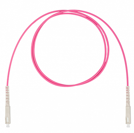 DATAREX SC-SC симплекс (simplex) OM4, нг(А)-HF, маджента, 10 м Шнур оптический коммутационный (патч-корд)