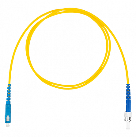 DATAREX SC-ST симплекс (simplex) OS2, нг(А)-HF, желтый, 20 м Шнур оптический коммутационный (патч-корд)