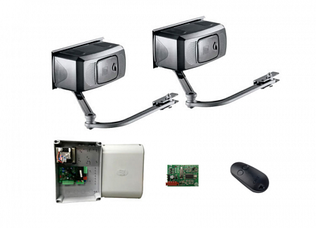 CAME &quot;F1000 combo KIT &quot; Комплект автоматики для распашных ворот со створками до 4м/800кг, интенс. 30%, в составе: привод 001F1000 (2шт), 002ZF1N, 001AF43S, 806TS-0300 (TOP42FGN)