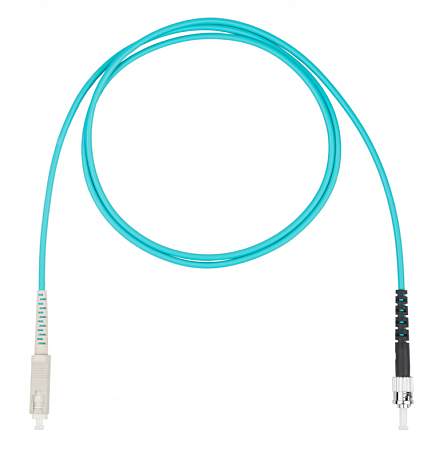 DATAREX SC-ST симплекс (simplex) OM3, нг(А)-HF, бирюзовый, 0,5 м Шнур оптический коммутационный (патч-корд)