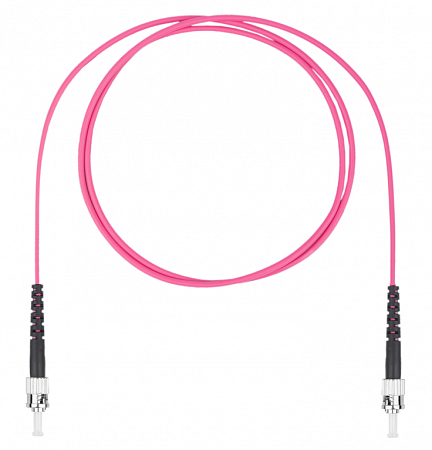 DATAREX ST-ST симплекс (simplex) OM4, нг(А)-HF, маджента, 1,0 м Шнур оптический коммутационный (патч-корд)