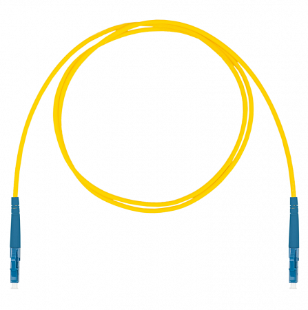 DATAREX LC-LC симплекс (simplex) OS2, нг(А)-HF, желтый, 1,5 м Шнур оптический коммутационный (патч-корд)