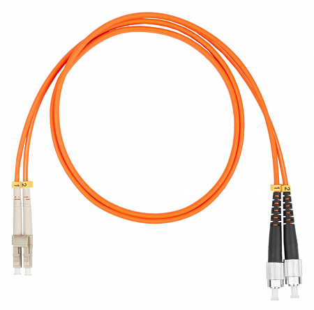 DATAREX LC-FC, дуплекс (duplex) OM2, нг(А)-HF, оранжевый, 15 м Шнур оптический коммутационный (патч-корд)