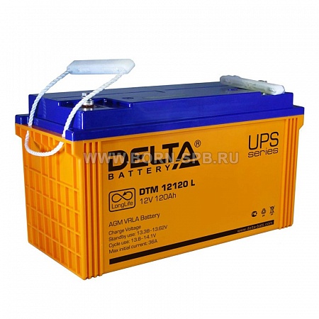 Deltа HRL 12-120 X Аккумулятор 12В, 120А/ч