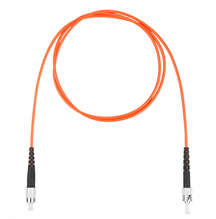 DATAREX FC-ST симплекс (simplex) OM2, нг(А)-HF, оранжевый, 1,0 м Шнур оптический коммутационный (патч-корд)
