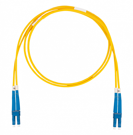 DATAREX LC-LC, дуплекс (duplex) OS2, нг(А)-HF, желтый, 10 м Шнур оптический коммутационный (патч-корд)