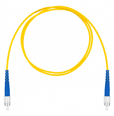 DATAREX FC-FC симплекс (simplex) OS2, нг(А)-HF, желтый, 1,5 м Шнур оптический коммутационный (патч-корд)